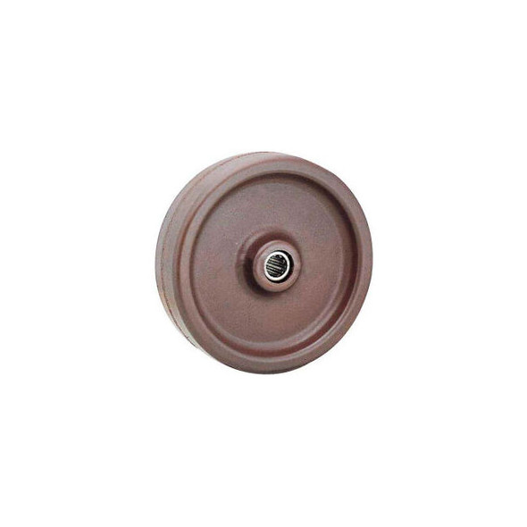 Global Industrial 6"" x 2"" Molded Plastic Wheel - Axle Size 1/2""