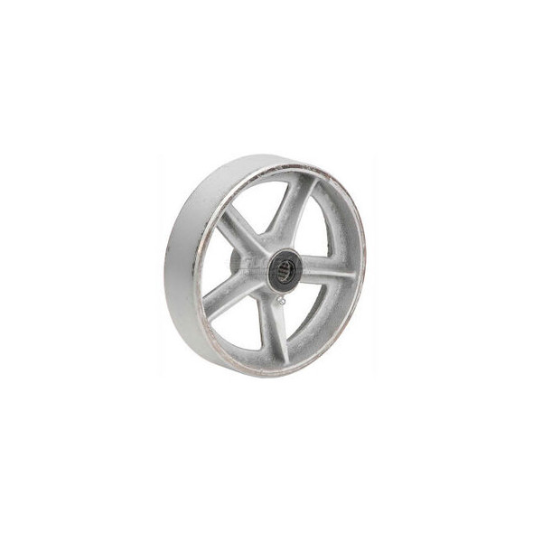 Global Industrial 8"" x 2"" Semi-Steel Wheel - Axle Size 1/2""