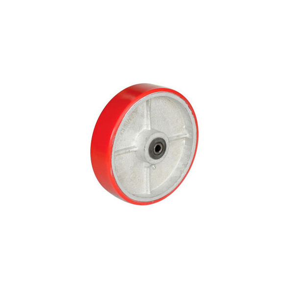 Global Industrial 8"" x 2"" Polyurethane Wheel - Axle Size 1/2""