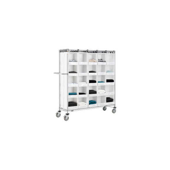 Nexel Stock Picking Truck Back To Back 50 Cells 60""L x 18""W x 69""H White
