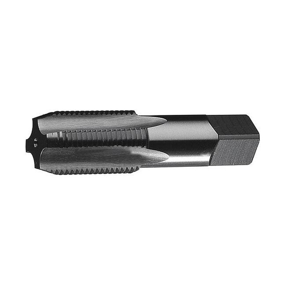 Cle-Line Pipe Tap, 3/8"-18, Semi-Bottoming, 4 Flutes, NPS C64233