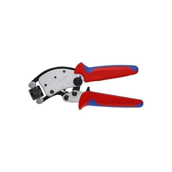 Crimping Pliers, 26 to 8 AWG, 8 in, Deluxe Cushion Grip, for Ferrules