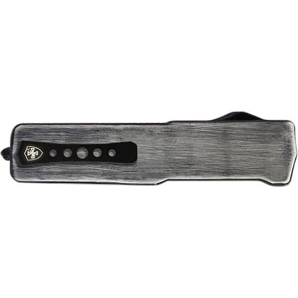 Small Premium Alloy Weighted  Knight Drop Serrated Black D2 SZ-KNT-62-1