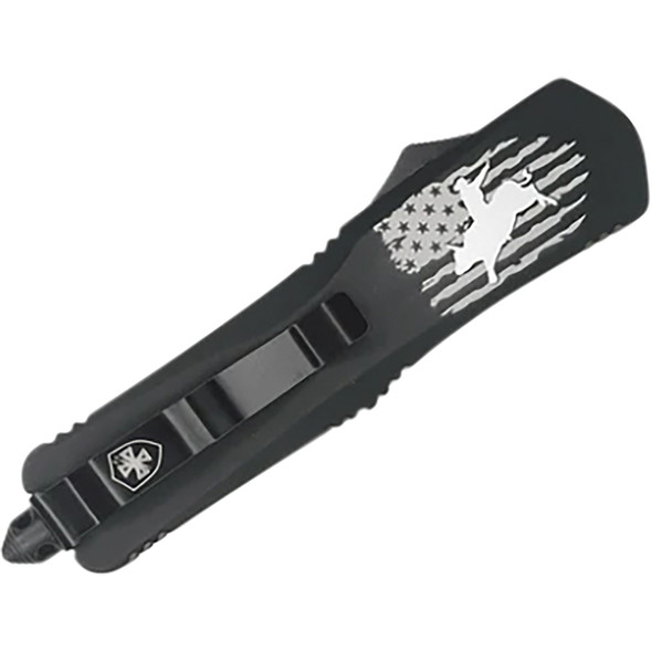 GenII Slim Premium Alloy Eight Seconds Tanto  440C Black M-ESC-23-1