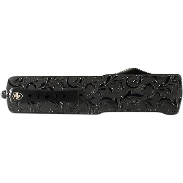 Large Premium Aluminum Lightweight Maiden Gloss Tanto Black D2 LA-MDG-22-1