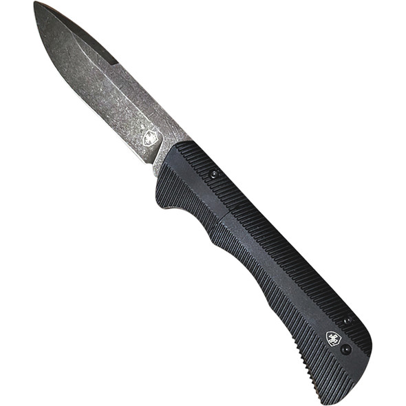 Assisted Aluminum Black Anodized Drop Black D2 AA-ABK-32-1