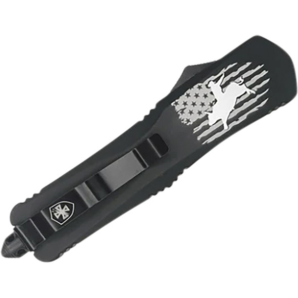 GenII Large Premium Alloy Eight Seconds Tanto  440C Black L-ESC-23-1