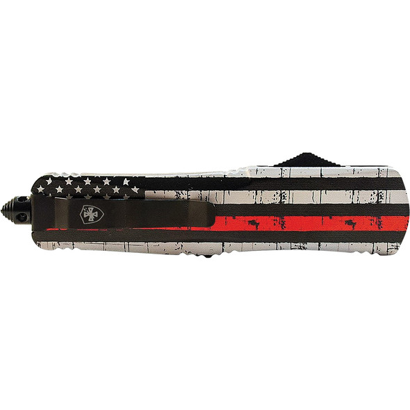 GenII Large Premium Alloy Back The Red Drop 440C Black L-BTR-33-1