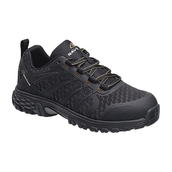 Women's Alloy Toe Athletic Work Shoe, Black, 9 1/2, W, N1961
