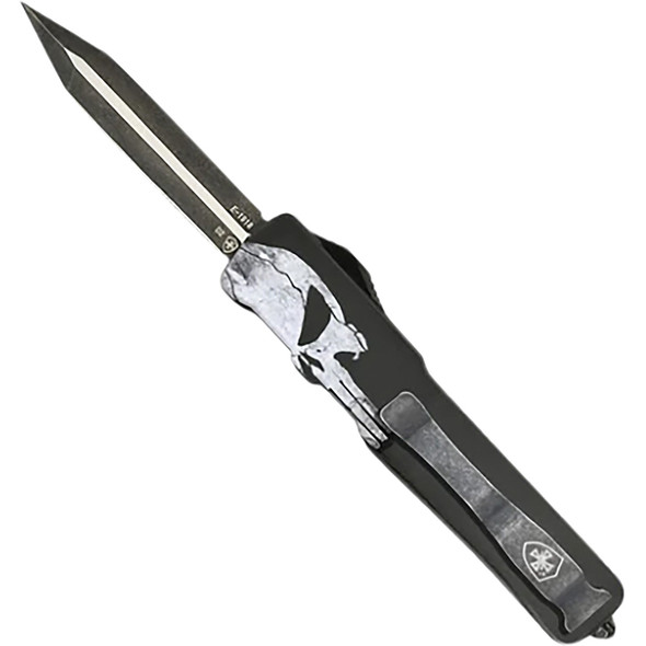 Excalibur Small Screwless Premium Aluminum Lightweight Fallen Black Dagger D2 XS-FL-12-1