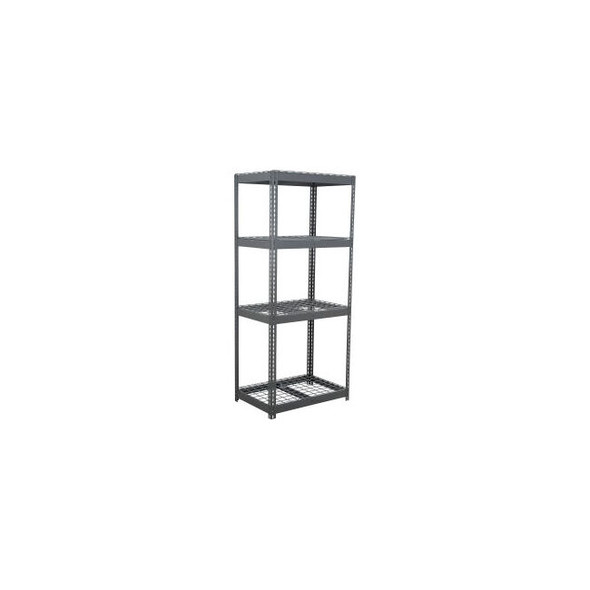 Global Industrial 4 Shelf Heavy Duty Boltless Shelving Starter 60""W x 18""