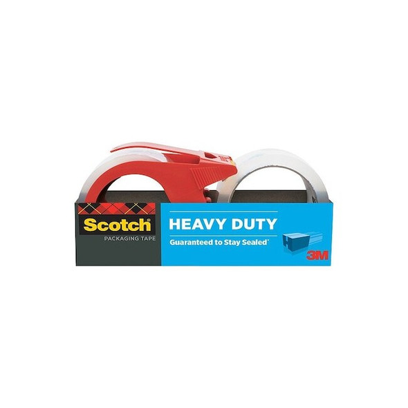 Scotch Shipping Packaging Tape, 2/Pack 3850S-21RD-3GC Pack of 3