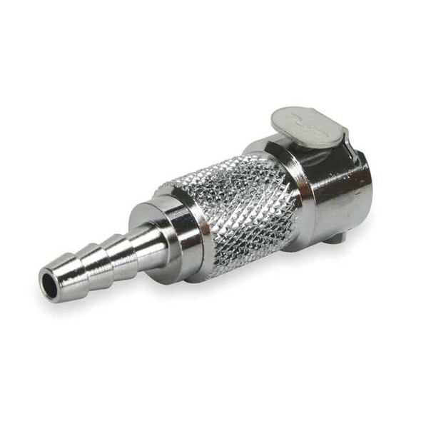 Colder 5/16" Barb Chrome Plated Brass Inline Coupler LCD17005