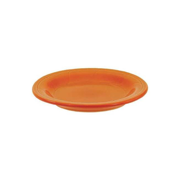 Plate, 6-3/8", Ceramic Blue, Orange, Rose, Sage, Teal, Yellow PK36