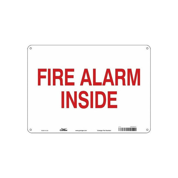 Condor Safety Sign,14" Wx10" H,0.004" Thickness 465P27