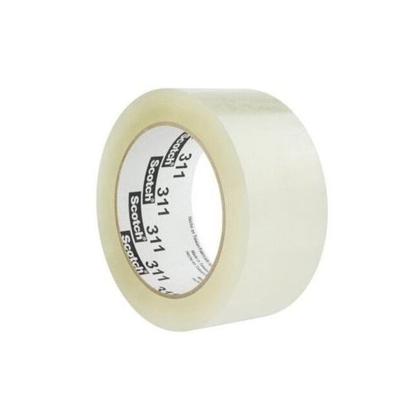 Scotch Acrylic Packing Tape, 2 mil, Tan, PK36 311+