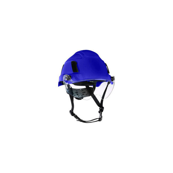 Jackson Safety XS2-550 Type 2+ Safety Helmet w/ Flip-Up Visor 6-Pt. Ratchet Susp