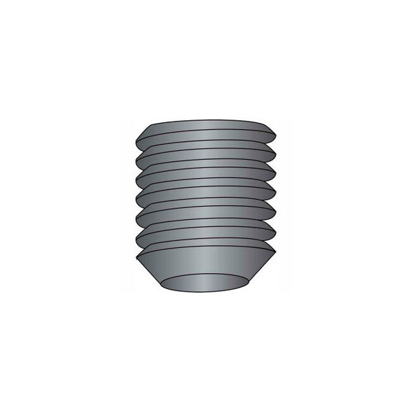 Socket Set Screw - 10-32 x 3/16"" - Cup Point - Steel Alloy - Thermal Black Oxid