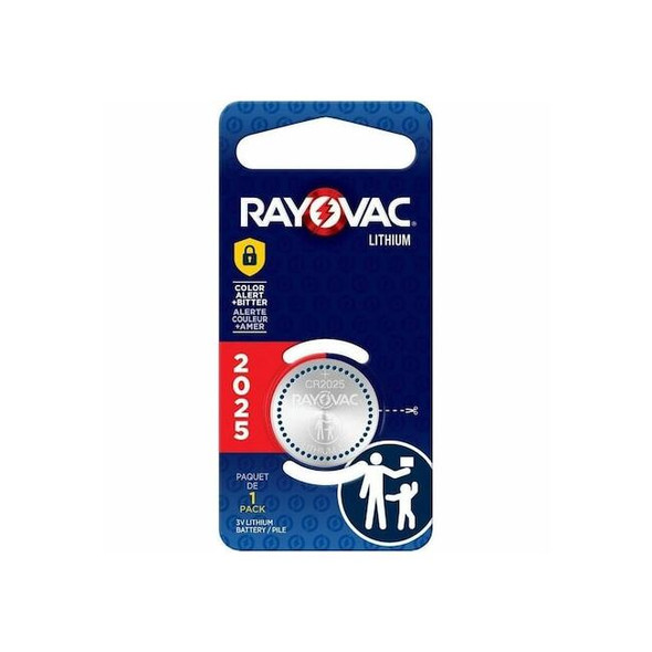 Rayovac Battery,Lithium,Entry Card KECR2025-1