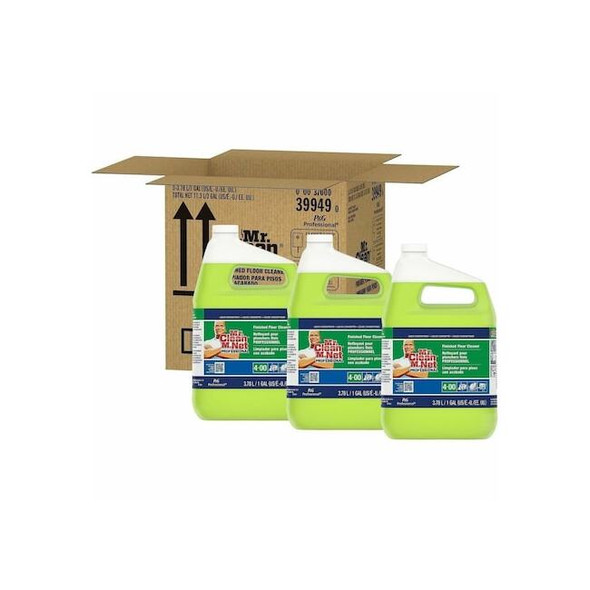 Mr. Clean Floor Cleaner,1 gal,Bottle,PK3 39949