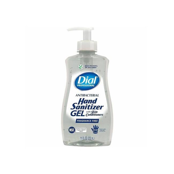Dial Hand Sanitizer,11 oz,Gel,PK12 35482