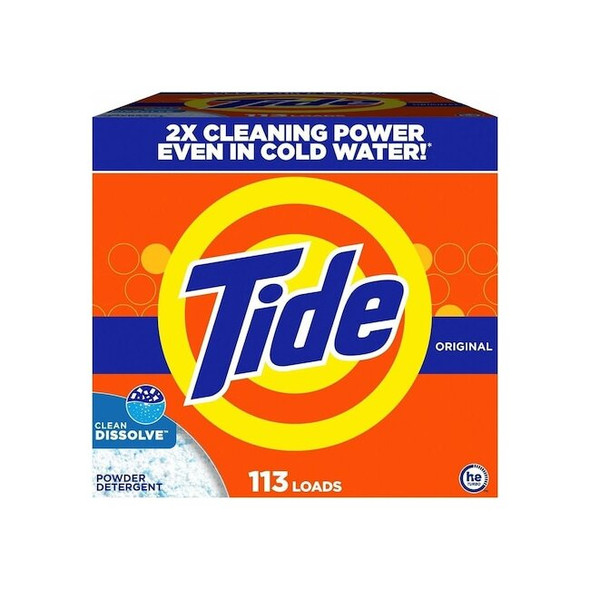Tide Laundry Detergent,8.9 lb,Box,PK2 16673