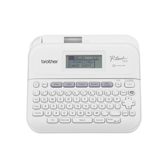 Brother Portable Printer, Single Color, 180 dpi PTD410VP