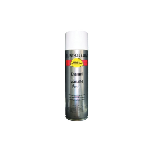 High Performance V2100 System Enamel Aerosol, 15 oz, White, Semi-Gloss Pant Pack of 6