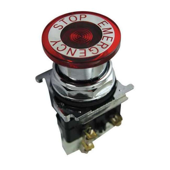 Eaton Cutler-Hammer Illuminated Emergency Stop Push Button 10250T597LED2A-71X