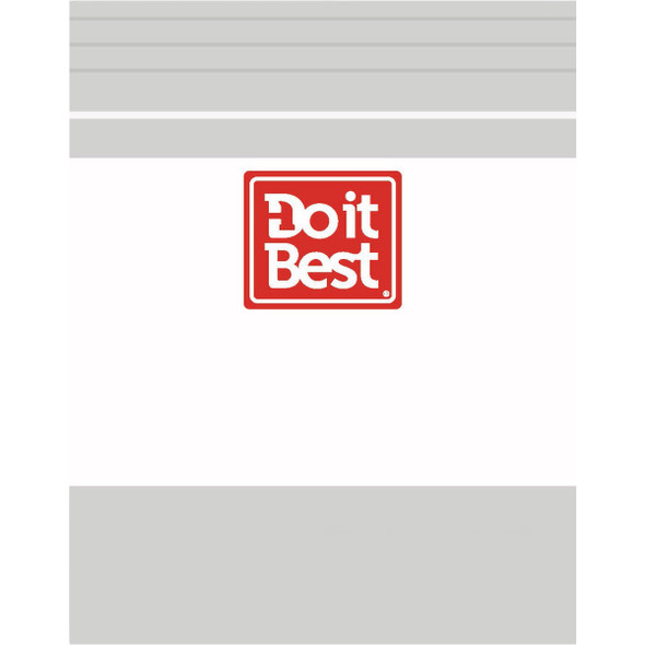 Do it Best 4 In. x 4 In. 2 Mil Reclosable Bag with Hole (100-Pack) 7142414