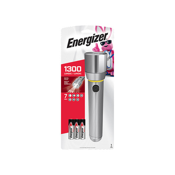 Energizer® Vision HD 6AA Performance Metal Flashlight