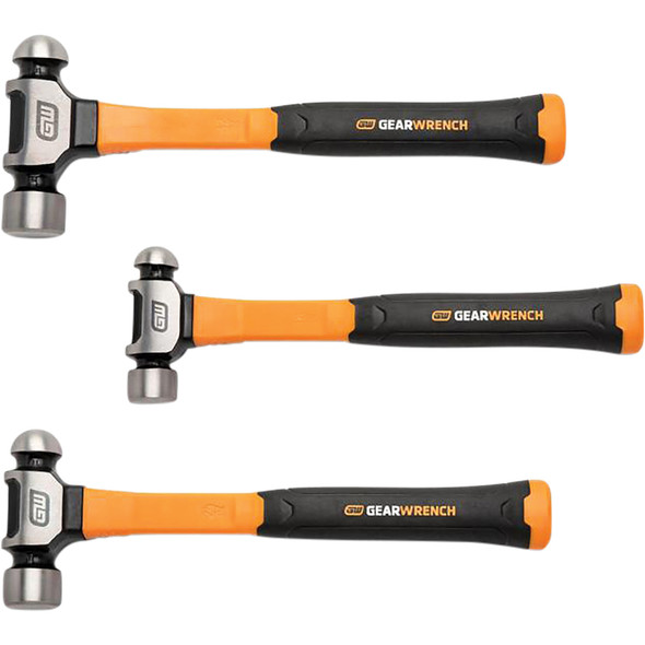 3 PC BALL PEIN HAMMER SET GWH3PCBP