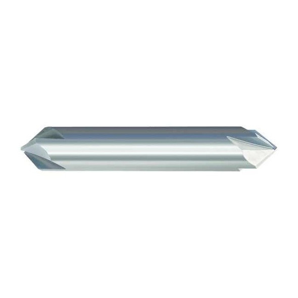Manufacturer Varies Chamfer End Mill,1/8 in. Dia,Carbide,209 209-694125