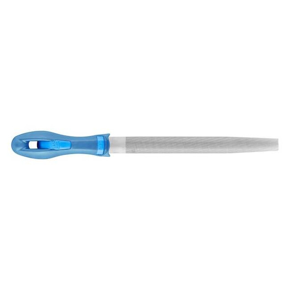 10" Half Round File - DIY Packaged - Second Cut, with Handle Pack of 5