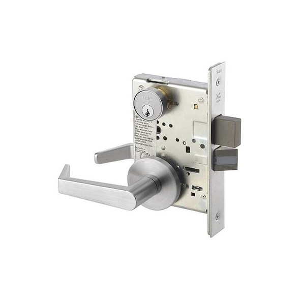 Assa Abloy Accentra Mortise Lockset,Mechanical,Dormitory 8822FL AUR 626 RH LC