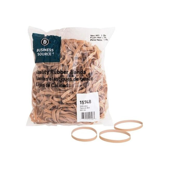 Business Source Rubberbands,Size 64,1Lb,320/Pack 15748 Pack of 2