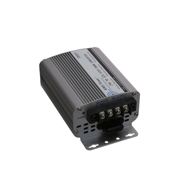 Aims Power DC to DC Converter, 24V DC to 12V DC, 0 Hz, Aluminum CON20A2412