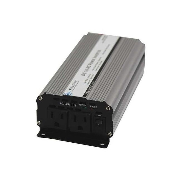 Power Inverter, Modified Sine, 1600 W Peak, 800 W Continuous, 2 Outlets