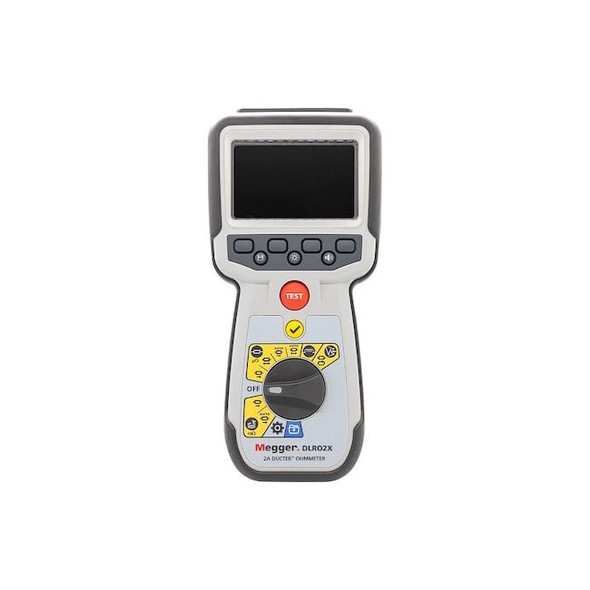 Megger MicroOhmmeter,2kiloohm,Digital,3"Display DLRO2X
