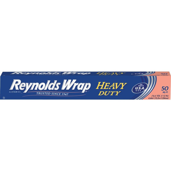 F28027 Reynolds Wrap 50 Sq. Ft. Heavy-Duty Aluminum Foil