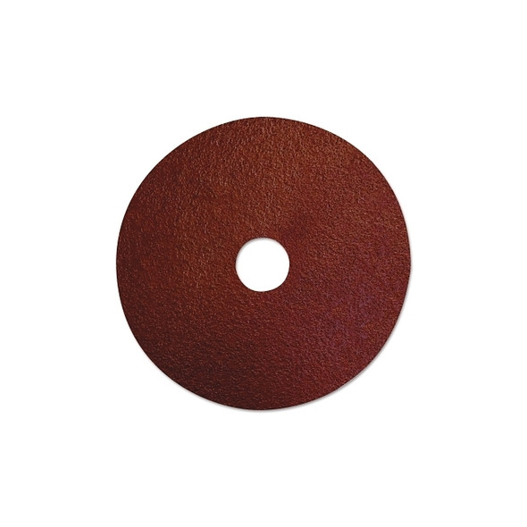 Tiger Aluminum Resin Fiber Discs, 5 in, 7/8 in Arbor, 80 Grit, Aluminum Oxide
