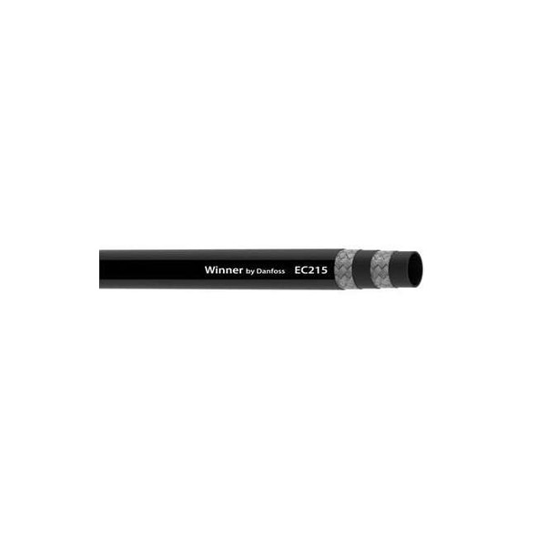 Aeroquip Wire Braided Hydraulic Hose Assembly EC215-04-4FJ-4FJ-300"