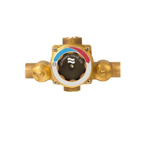 Leonard Valve Bimetal Master Mixing Valve,3/4 in Inlet TM-26-LF-BDT
