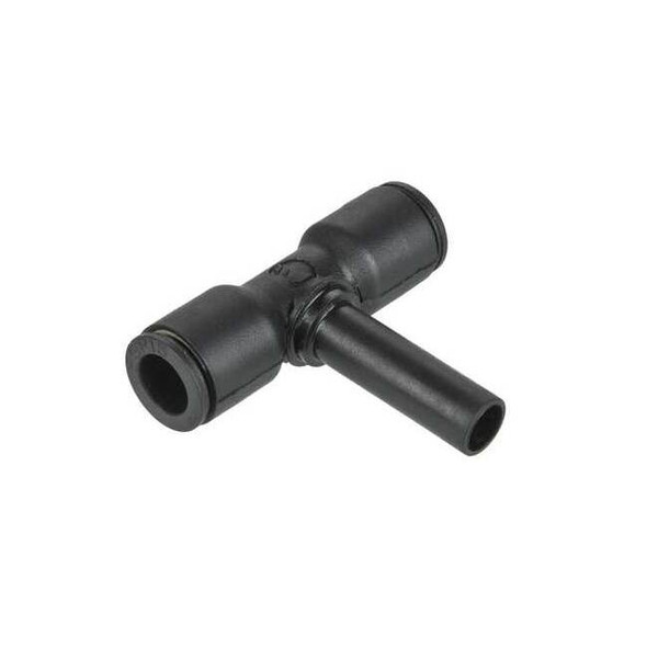 Legris Fractional Push-to-Connect Fitting, Nylon, Black 3188 53 00