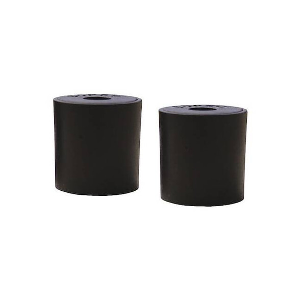 Supco Refrigerant Lock Cap,1/4 in,Black,PK50 SFL1450