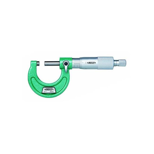 Insize Outside Micrometer,Ratchet Thimble 3203-3A