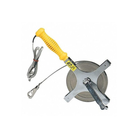 U.S. Tape 100 ft Oil Gauging Tape Measures, 1/2 in Blade 58856