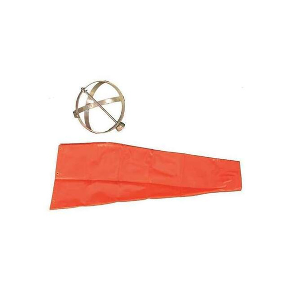 Cortina Safety Products Windsock With Hardware,18",Open,4ft. 03-WS-4KT