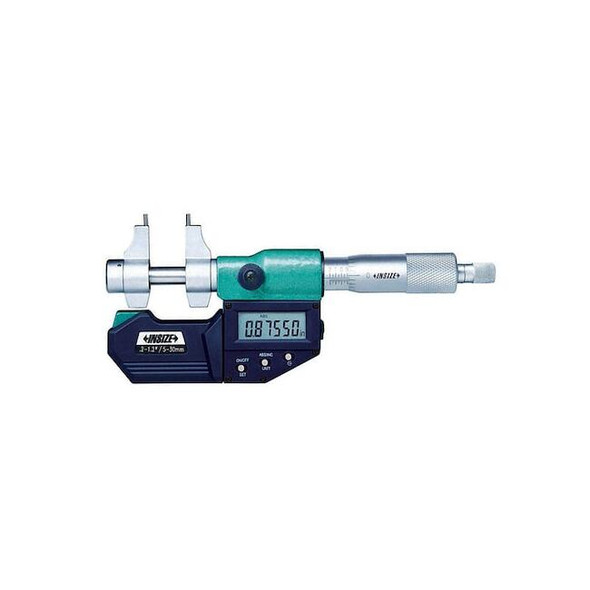 Insize Electronic Micrometer,1 to 2" Range 3520-50E
