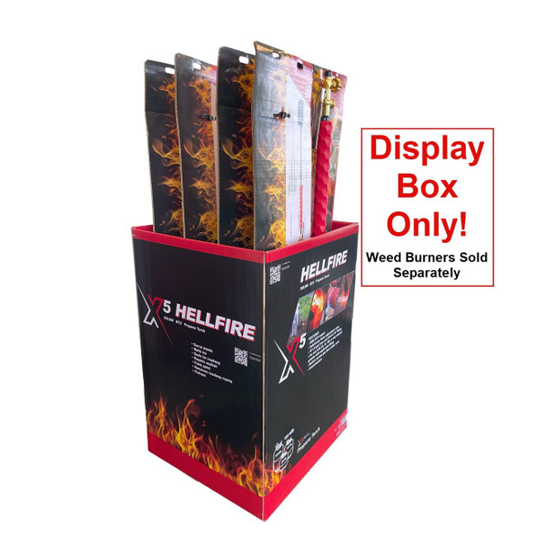 ZDSPWBHF-8 XTRweld Weed Burner Display Box (Box Only)